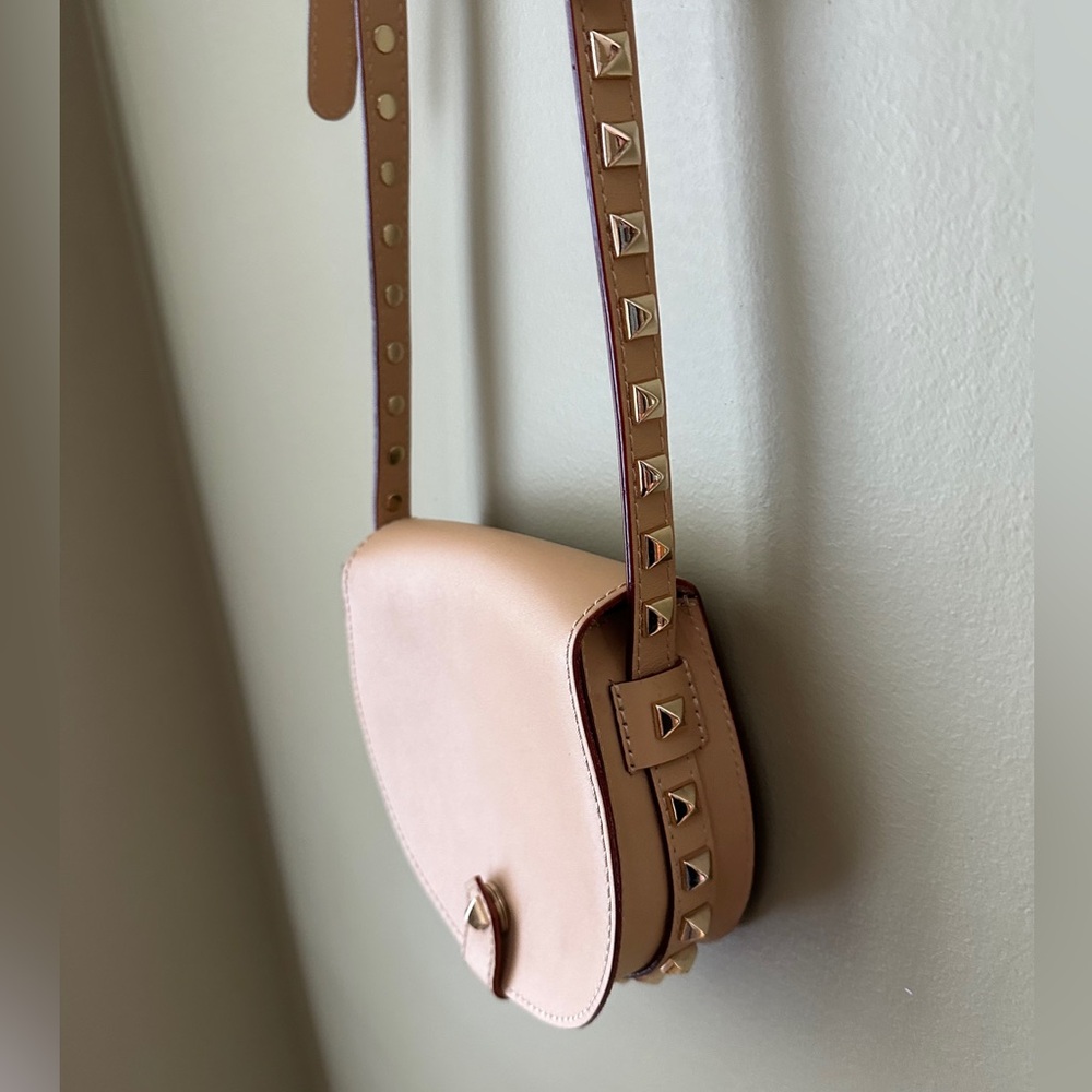 Rebecca Minkoff Tan Studded Crossbody Purse